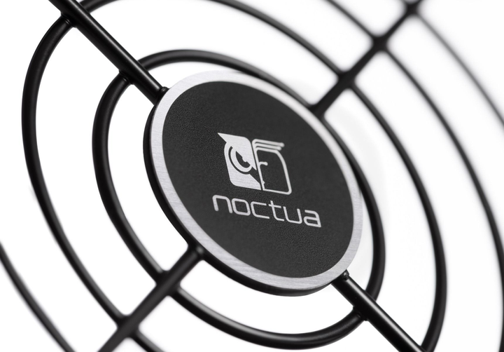 Решітка вентилятора Noctua NA-FG1-8 Sx5 80 мм Black (8277435) - зображення 2