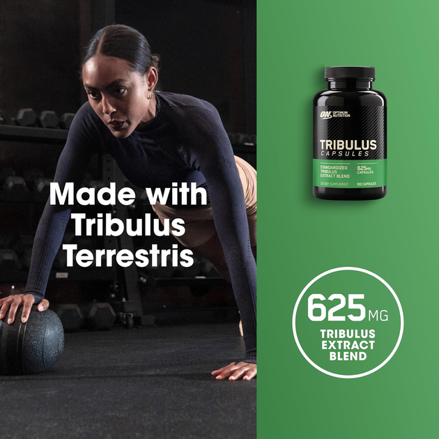 Optimum Nutrition, Tribulus 625 - 100 капс (103494) - зображення 5