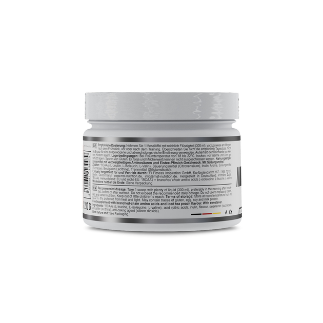 MST, Healthy BCAA Instant, со вкусом персикового холодного чая, 210 г (MST-16447) - изображение 3