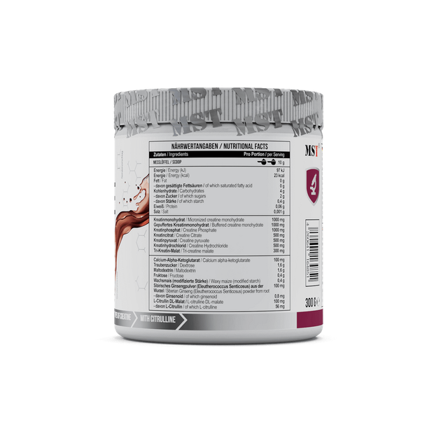 MST Nutrition, Креатин, Creatine Kick 7 in 1, (7 креатинов в 1), кола + вишня, 300 г (MST-16485) - Фото 3 MST Nutrition, Креатин, Creatine Kick 7 in 1, (7 креатинов в 1), кола + вишня, 300 г (MST-16485) - изображение 3
