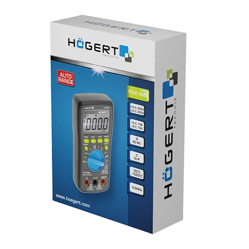 Мультиметр цифровой Hoegert (HT1E603) - изображение 3