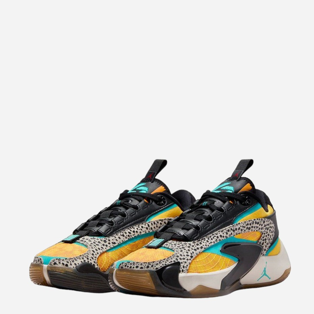 Підліткові кросівки для хлопчика Nike Jordan Luka 2 Safari Gs FQ9045-800 36.5 (4.5YUS) Оранжевий/Чорний (196969288969) - зображення 2