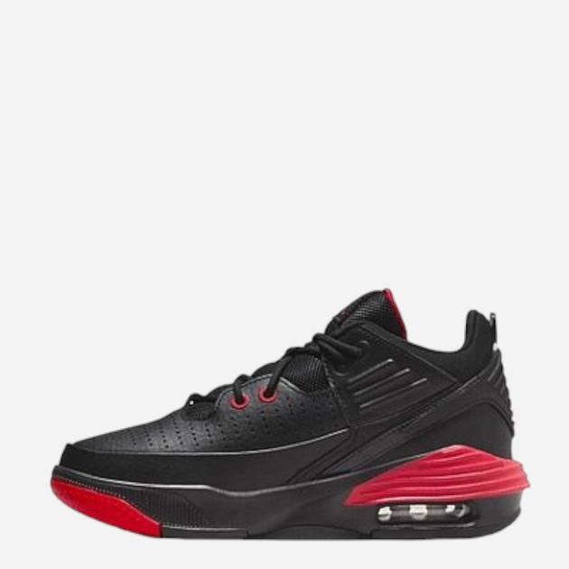 Підліткові кросівки для хлопчика Nike Jordan Max Aura 5 Gs DZ4352-006 38.5 (6YUS) Чорні з червоним (196975644216) - зображення 3