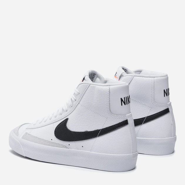 Підліткові кеди для хлопчика Nike Blazer Mid 77 Vintage Gs DA4086-100 40 (7YUS) Білі (194499447276) - зображення 4