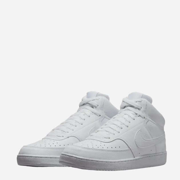 Чоловічі кеди високі Nike Court Vision Mid Nn DN3577-100 44.5 (10.5US) Білі (195243507901) - зображення 2