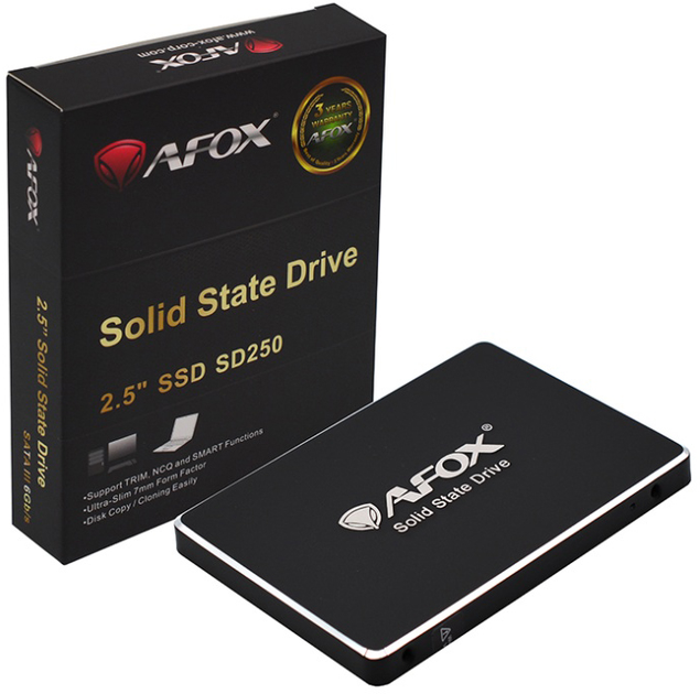 SSD диск AFOX 240GB 2.5" SATAIII TLC (SD250-240GN) - изображение 7