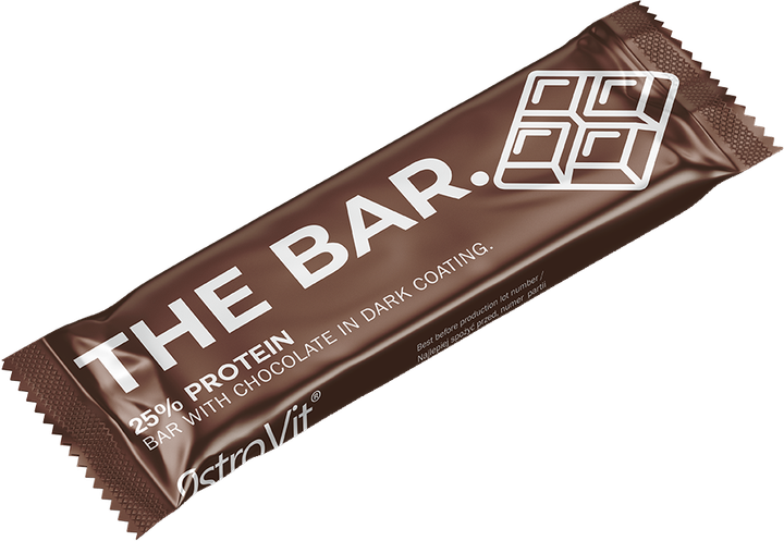 Baton OstroVit THE BAR 60 g Czekolada (5903246222340) - obraz 1