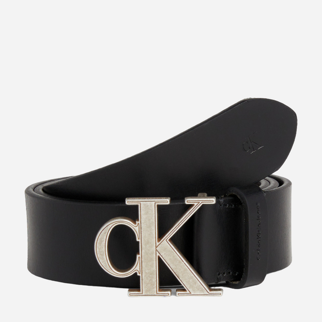 Ремінь жіночий з натуральної шкіри Calvin Klein K50K510063-BDS 95 см Чорний (8719856814557) - зображення 1