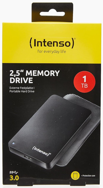 Dysk twardy Intenso Memory Drive 1TB 2.5" USB 3.2 Black (6023560) - obraz 6