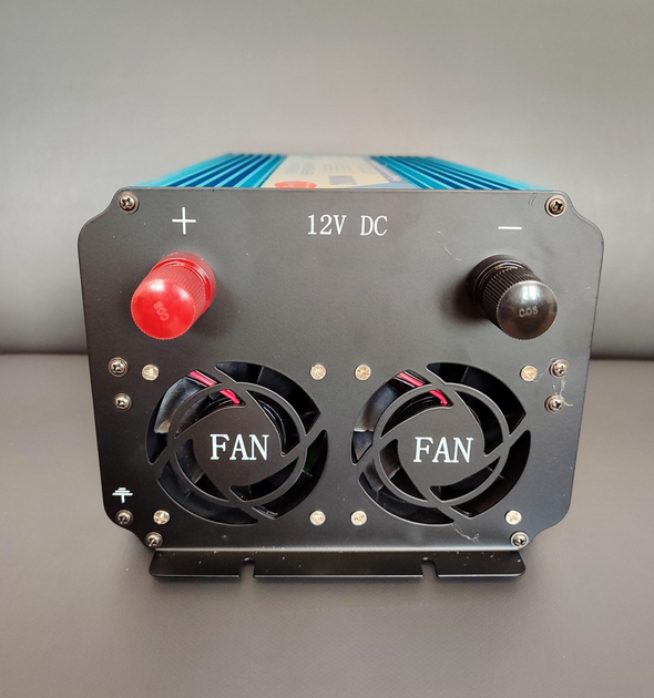 Перетворювач напруги інвертор з чистою синусоїдою Wimpex WX 2100 AC/DC 12в-220в 2000Вт синій - зображення 9
