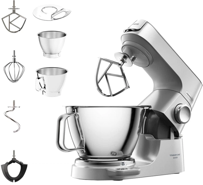 Кухонная машина Kenwood Titanium Chef Baker KVC85.004SI – фото
