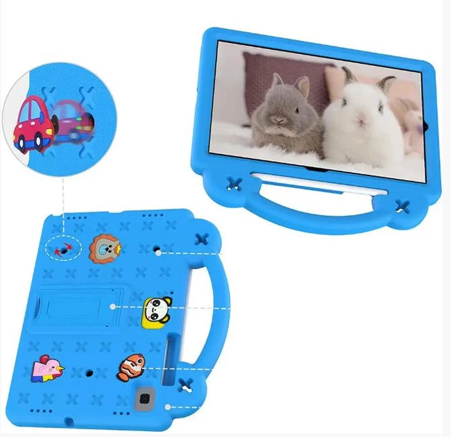Дитячий чохол Junior Case Tablet на Samsung Galaxy Tab A7 (T500 / T505) 10.4" / (блакитний) - зображення 3