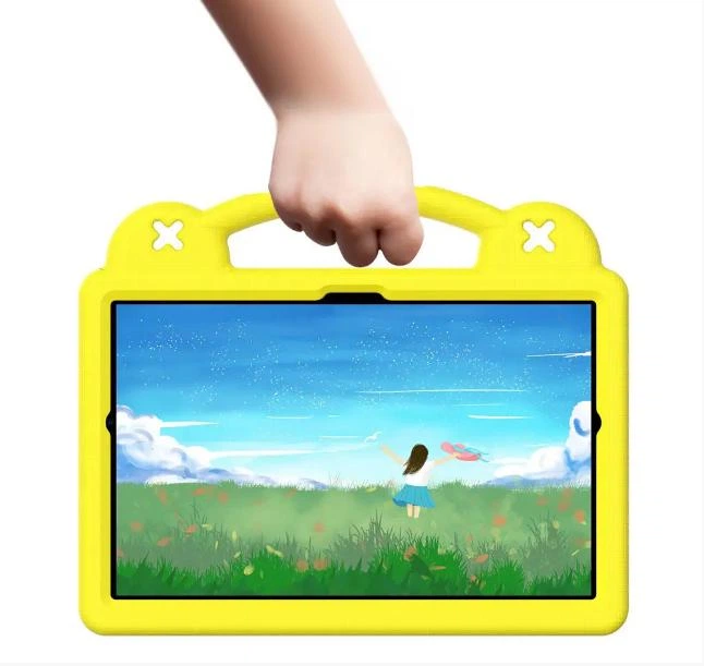 Детский чехол Junior Case Tablet на Samsung Galaxy Tab A8 (10.5") X200 / (желтый) - изображение 2