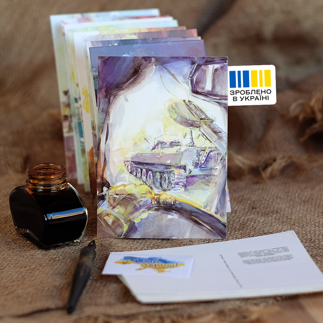 Комплект листівок JaneB Інженерні війська України - Фото 7 Комплект листівок JaneB Інженерні війська України - изображение 7