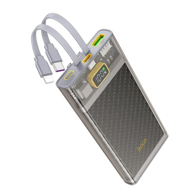 УМБ Hoco J103 Discovery edition 22.5W fully compatible power bank(10000mAh) gray - изображение 3