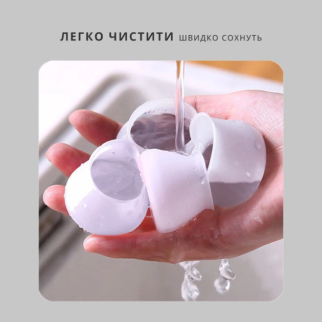 Накладки на ножки стульев и стола (4 силиконовые чехлы-насадки) - Фото 4 Накладки на ножки стульев и стола (4 силиконовые чехлы-насадки) - изображение 4