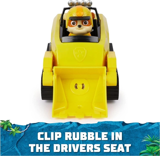 Щенячий патруль в Джунглях автомобиль носорог Крепыша Paw Patrol Jungle Pups Rubble Rhino Vehicle Spin Master (6067761) - Фото 3 Щенячий патруль в Джунглях автомобиль носорог Крепыша Paw Patrol Jungle Pups Rubble Rhino Vehicle Spin Master (6067761) - изображение 3
