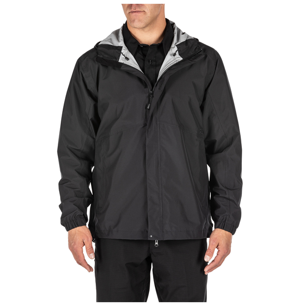 Куртка штормова 5.11 Tactical Duty Rain Shell M Black - зображення 1