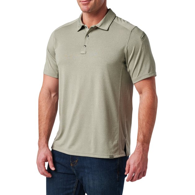 Футболка поло 5.11 Tactical® Paramount Chest Polo S Mortar Heather - изображение 2