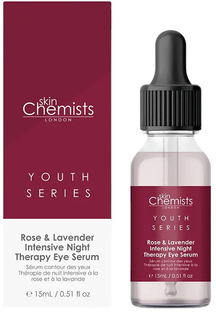 Сироватка для шкіри навколо очей Skin Chemists Youth Series Rose & Lavender 15 мл (5060881927426) - зображення 1