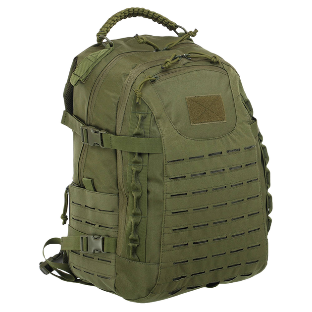 Рюкзак тактичний штурмовий SILVER KNIGHT Deluxe (нейлон, р-р 43х26х15см, 21л, Оливковий) - зображення 1