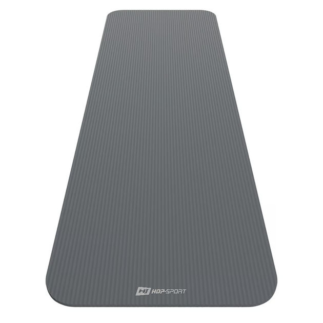 Коврик для йоги Hop-Sport HS-NB010GM NBR 1см графитовый - Фото 2 Коврик для йоги Hop-Sport HS-NB010GM NBR 1см графитовый - изображение 2