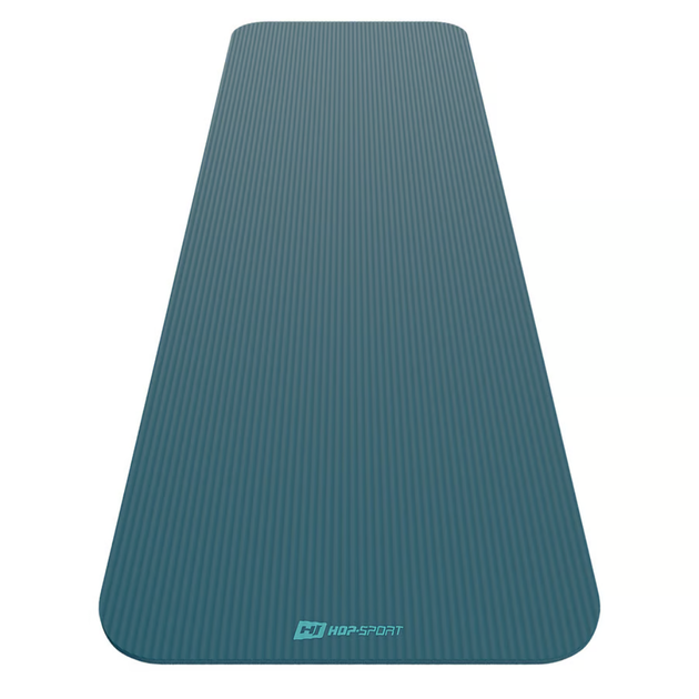 Коврик для йоги Hop-Sport HS-NB010GM NBR 1см темный морской - изображение 3