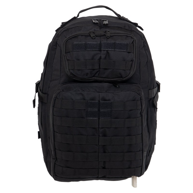 Рюкзак тактичний триденний штурмовий Military Rangers Pro Ultra (нейлон 600D, р-р 48x32x18см, 28л, Чорний) - изображение 2