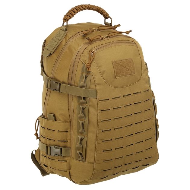 Рюкзак тактичний штурмовий SILVER KNIGHT Deluxe (нейлон, р-р 43х26х15см, 21л, Хакі) - зображення 1