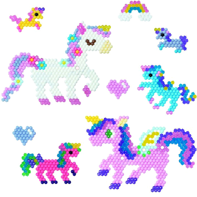 Mozaika Aquabeads Mystic Unicorn 1500 elementów (5054131319444) - obraz 3