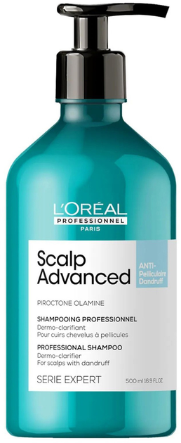 Szampon przeciwłupieżowy L'Oreal Paris Scalp Advanced Łagodzący 500 ml (3474637109394) - obraz 1