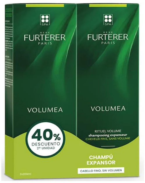 Шампунь для об'єму волосся Rene Furterer Volumea Duplo Expanding 2 x 200 мл (3282779349512) - зображення 1