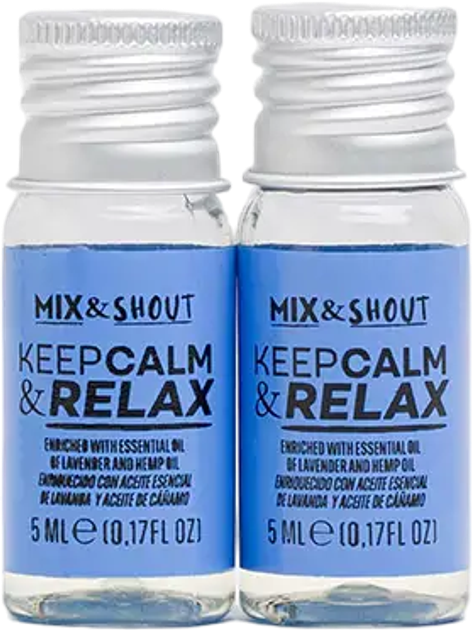 Zestaw do pielęgnacji włosów Mix & Shout Rutina Calmante Szampon 250 ml + Odżywka 250 ml + Booster 2 x 5 ml + Dozownik 2 szt (8437023598115) - obraz 3