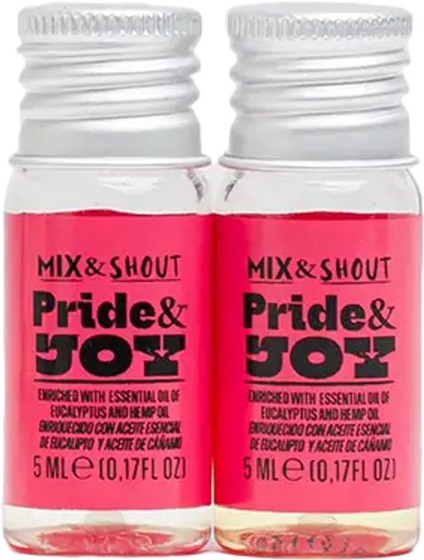 Набір для догляду за волоссям Mix & Shout Rutina Protector Шампунь 250 мл + Кондиціонер 250 мл + Бустер 2 х 5 мл + Дозатор 2 шт (8437023598146) - зображення 2
