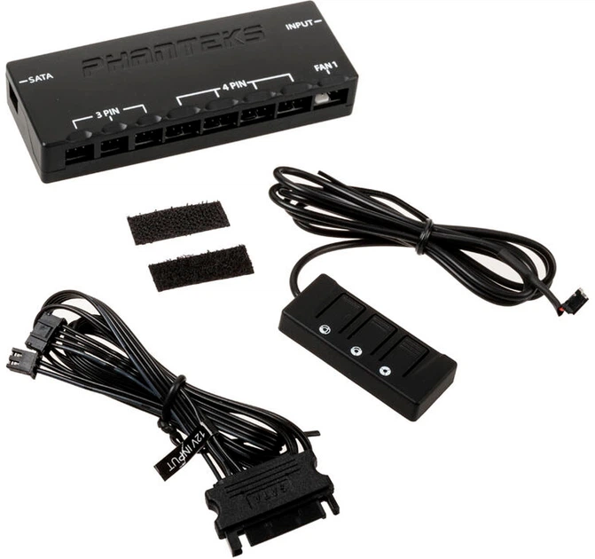 Універсальний вентиляторний хаб з ШІМ PHANTEKS Universal PWM Fan Hub (PH-PWHUB_02) - зображення 5