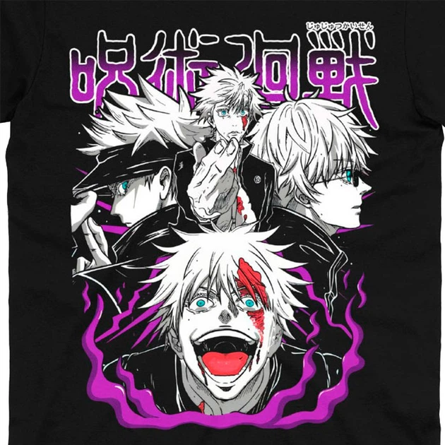 Футболка Годжо Сатору Магическая Битва Jujutsu Kaisen MRZ v165 L (24697) - изображение 2