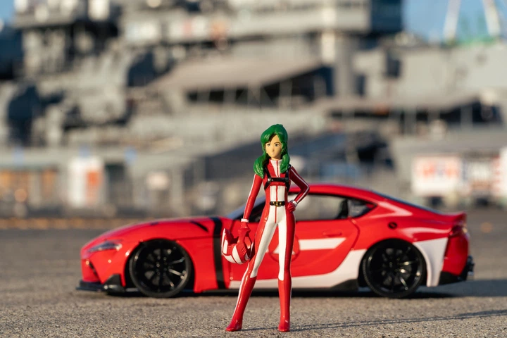 Машина металлическая Jada "Роботех" Toyota Supra с фигуркой Мирии Стерлинг 1:24 (4006333084492) - изображение 8
