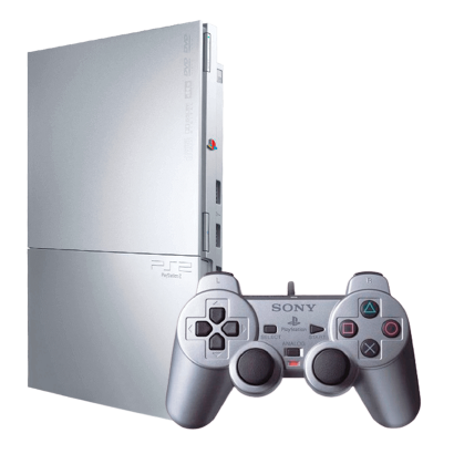 Консоль Sony PlayStation 2 Slim SCPH-9xxx Europe Silver Б/У - Фото 1 Консоль Sony PlayStation 2 Slim SCPH-9xxx Europe Silver Б/У - изображение 1