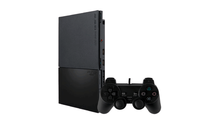Набор Консоль Sony PlayStation 2 Slim SCPH-9xxx Europe Black Б/У + Геймпад DualShock 2 SCPH-10010 - Фото 2 Набор Консоль Sony PlayStation 2 Slim SCPH-9xxx Europe Black Б/У + Геймпад DualShock 2 SCPH-10010 - изображение 2