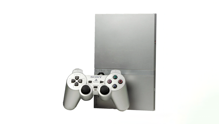 Консоль Sony PlayStation 2 Slim SCPH-9xxx Chip Silver Б/У - Фото 5 Консоль Sony PlayStation 2 Slim SCPH-9xxx Chip Silver Б/У - изображение 5