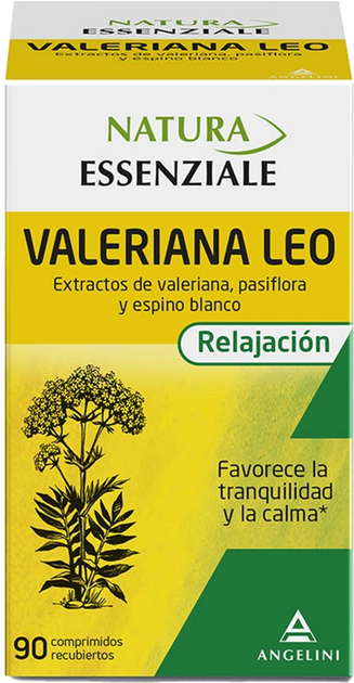 Suplement diety Natura Essenziale Valerian Leo 90 tabs (8430992114935) - obraz 1