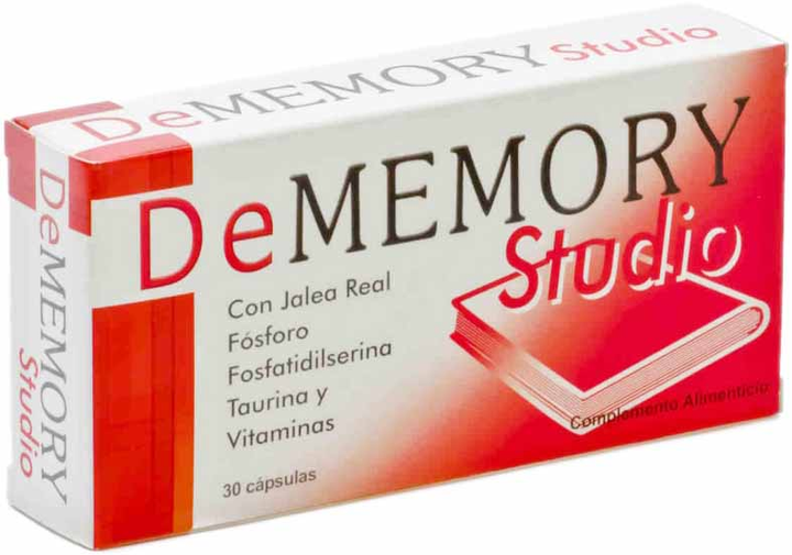 Suplement diety Dememory Studio 30 caps (8436017721140) - obraz 1