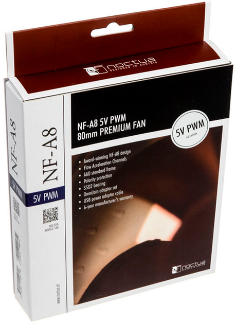 Wentylator Noctua NF-A8 5V PWM (9010018100310) - obraz 6