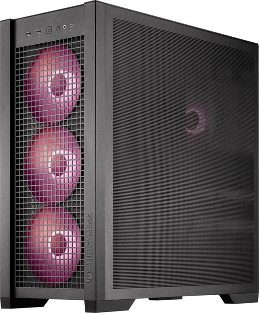 Корпус Asus TUF Gaming GT302 TG ARGB Black (OBUASUOBU0025) - зображення 6
