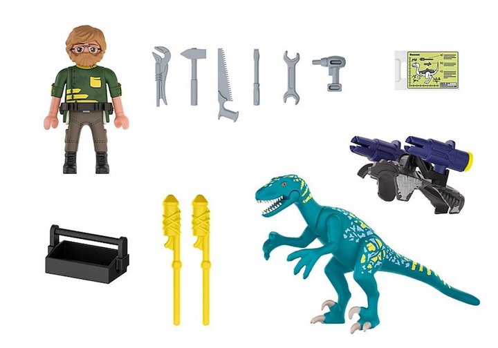 Ігровий набір Playmobil Dino Rise Дейноніх готовий до бою (70629) (4008789706294) - зображення 2
