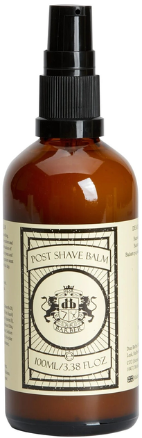 Balsam po goleniu Dear Barber Post Shave Balm 100 ml (5014147001788) - obraz 1