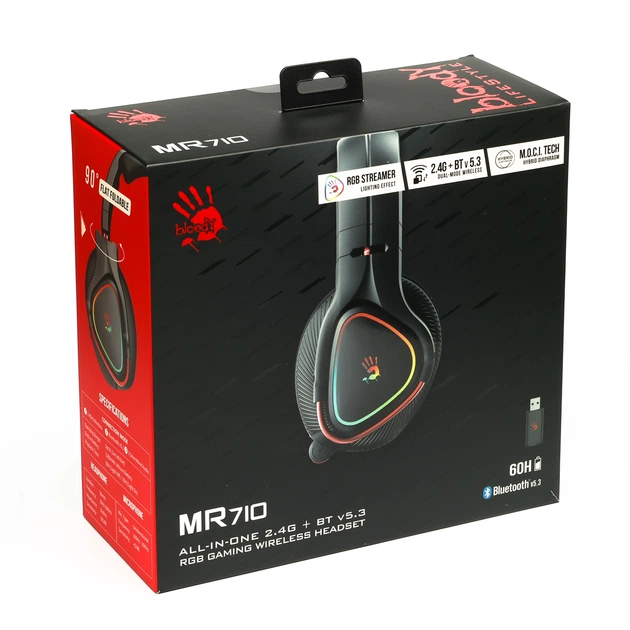 Słuchawki Bloody MR710 Black (4711421971799) - obraz 9