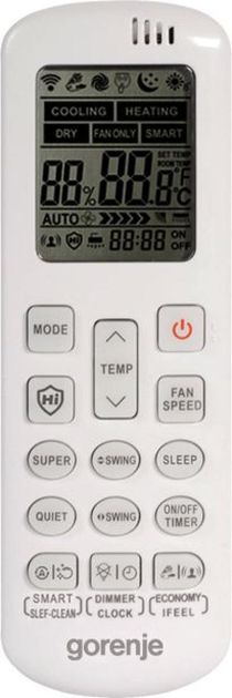 Кондиционер Gorenje TITAN 26 CJ + Установка кондиционера 07-09* - Стандарт (комплект) - изображение 7