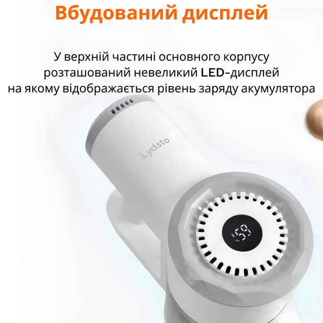 Аккумуляторный пылесос XIAOMI Lydsto YM-V9-W03 - изображение 4