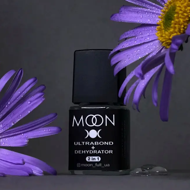 Праймер бескислотный + дегидратор Moon Full Ultrabond Dehydrator 2в1, 8 мл - Фото 2 Праймер бескислотный + дегидратор Moon Full Ultrabond Dehydrator 2в1, 8 мл - изображение 2